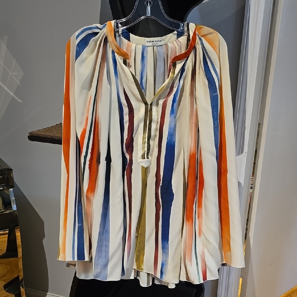 Striped Multicolor Women's Top